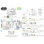 Metal Earth FCMM-SW-RAW Star Wars Resistance A-Wing Fighter