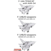Freedom Models 162061 Egg F-14A Tomcat VFC-111 Sun Downers
