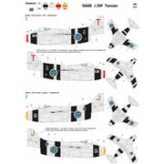Fly Models 32022 1/32 Saab J-29F Tunnan Swedish