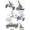 Fine Molds FM59 1/35 JGSDF 120mm Mortar RT with Heavy Mortar Towing Truck