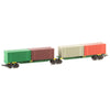 Frateschi HO Shared Bogie Container Wagon Australian National | Metro Hobbies