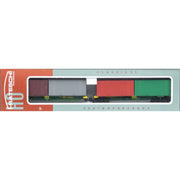 Frateschi HO Shared Bogie Container Wagon Australian National | Metro Hobbies