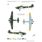 Frrom 0009 1/72 Focke-Wulf Fw-58B Weihe Export