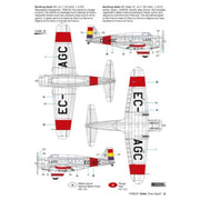 Frrom 0033 1/72 Delta US Passenger and Transport Plane Over Spain