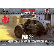 First to Fight 022 1/72 3 7cm PaK 36 German Anti Tank Gun with Crew 2 Sets
