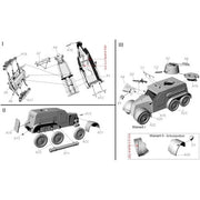 First to Fight 090 1/72 Czech Armored Car Tatra OA vz. 30/Schutzpolizei
