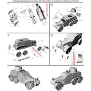 First To Fight Kits 095 1/72 Panzerspähwagen 30(t) Tatra OA Vz.30