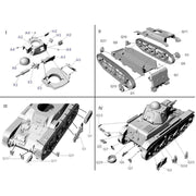 First To Fight 096 1/72 Renault R39 with a 37mm SA38 gun