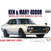 Fujimi FUJ04622 1/24 Nissan KPGC-110 GT-R 1972 Ken and Mary ID-5
