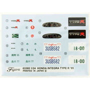 Fujimi FUJ04634 1/24 Spoon Integra Type R DC2 ID-279