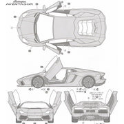 Fujimi FUJ12397 1/24 Lamborghini Aventador RS-89