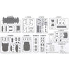 Fujimi FUJ12568 1/24 BMW Z4 GT3 2012 With Etching Parts RS-15