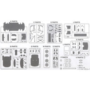 Fujimi FUJ12568 1/24 BMW Z4 GT3 2012 With Etching Parts RS-15