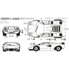 Fujimi 12656 1/24 Countach LP500S RS-12
