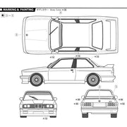 Fujimi 12674 1/24 BMW M3 E30 RS-17