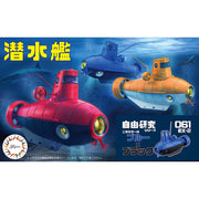 Fujimi FUJ17095 Machine Edition Submarine Blue/Black FI No 61 EX-2