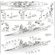 Fujimi FUJ46043 1/700 IJN Battleship Hiei NX-6