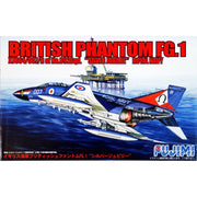 Fujimi 72272 1/72 British Phantom II FG.1 Royal Navy Silver Jubilee Plastic Model Kit