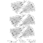 Fujimi FUJ72277 1/72 F14-A Tomcat Sundowners F-1