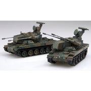Fujimi 72294 1/72 JGSDF Type 87 Self-propelled Anti-aircraft Gun (Mi-9)