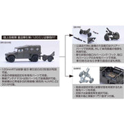Fujimi FUJ72318 1/72 JGSDF Heavy Mortar Tractor/Mortier 120mmRT Mi-20