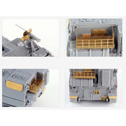 Fujimi FUJ72320 1/72 Genuine Photo Etched Parts for JGSDF Type 99 155mm Self-Propelled Howitzer Mi-204