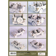 Fujimi FUJ72329 1/72 Genuine Photo Etched Parts for JGSDF 1/2t Trucke for Army and Military Police Mi-205