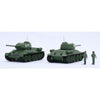 Fujimi FUJ76242 1/76 Soviet T-34/85 Set of 2 SWA-34