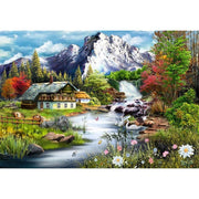 Funbox 102120 Perfect Places The Mountain View 1000pc Jigsaw Puzzle