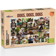 Funbox 102410 Dogs Dogs Dogs Jigsaw Puzzle 1000pc
