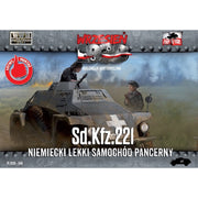 First to Fight 1/72 German Sd.Kfz.221 German Light Armored Car FTF048 9788364186523