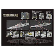 Flyhawk 1/700 HMS Naiad 1940 Deluxe Limited Edition