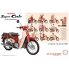 Fujimi 14183 1/12 Super Cub 110 (60th Anniversary) Plastic Model Kit