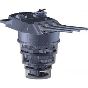 Fujimi 1/200 Battleship Yamato Type 94 46cm TripleX-Mount Main Gun Turret with Additional Machine Gun FUJ02035 