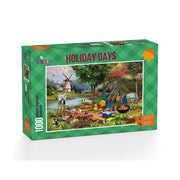 Funbox 100013 Holiday Days - Camping Jigsaw Puzzle 1000pc
