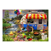 Funbox 5006 Holiday Days Caravaning 500pc Jigsaw Puzzle