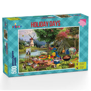 Funbox 5007 Holiday Days - Camping Jigsaw Puzzle 500pc