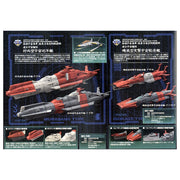 Bandai 0181340 1/1000 UNCN Combined Space Fleet Set 2 Space Battleship Yamato 2199