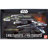 Bandai 0228377 Star Wars 1/144 X-Wing Starfighter & Y-Wing Starfighter