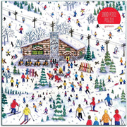 Galison Michael Storrings Apres Ski 1000pc Jigsaw Puzzle