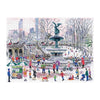 Galison Michael Storrings Bethesda Fountain 1000pc Jigsaw Puzzle