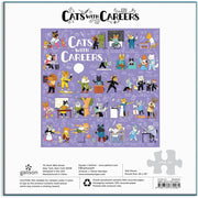 Galison Cats Careers 500pc Jigsaw Puzzle