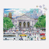 Galison Springtime at the Library Michael Storrings Double-Sided 500pc Jigsaw Puzzle