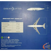 Gemini Jets G2BOE1003 1/200 Boeing B747-400LCF N718BA Dreamlifter With Opening Fuselage
