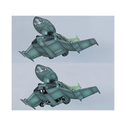 Bandai 5056996 EX-04 1/144 and 1/100 Dopp Fighter Gundam