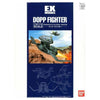 Bandai 5056996 EX-04 1/144 and 1/100 Dopp Fighter Gundam