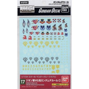 Bandai 50574891 Gundam Decal 17 MG Multiuse Zeon