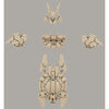 Bandai 5057811 1/144 Option Armor for Close Fighting Portanova Exclusive Sand Yellow 30MM