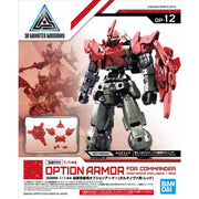Bandai 5058190 30MM 1/144 Option Armor For Commander Type Portanova Exclusive Red