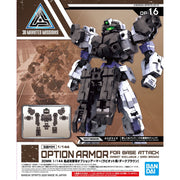 Bandai 5059533 30Mm 1/144 Option Armor For Base Attack Rabiot Exclusive-Dark Brown